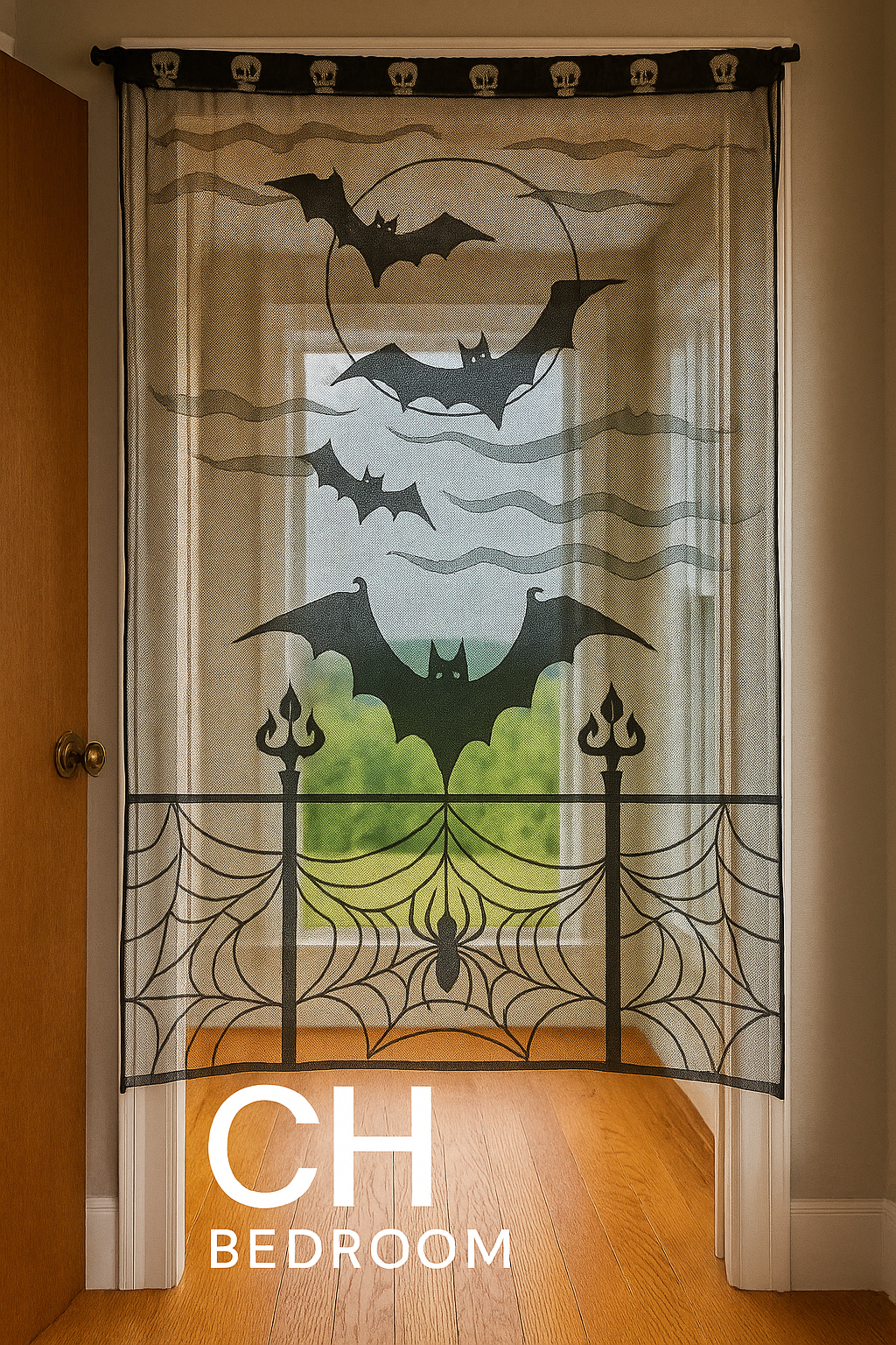 Halloween Curtains Decoration
