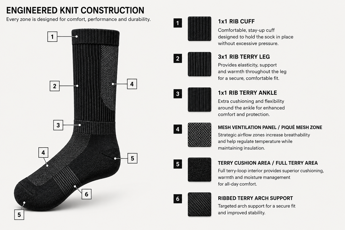 Premium Merino Wool Winter Socks