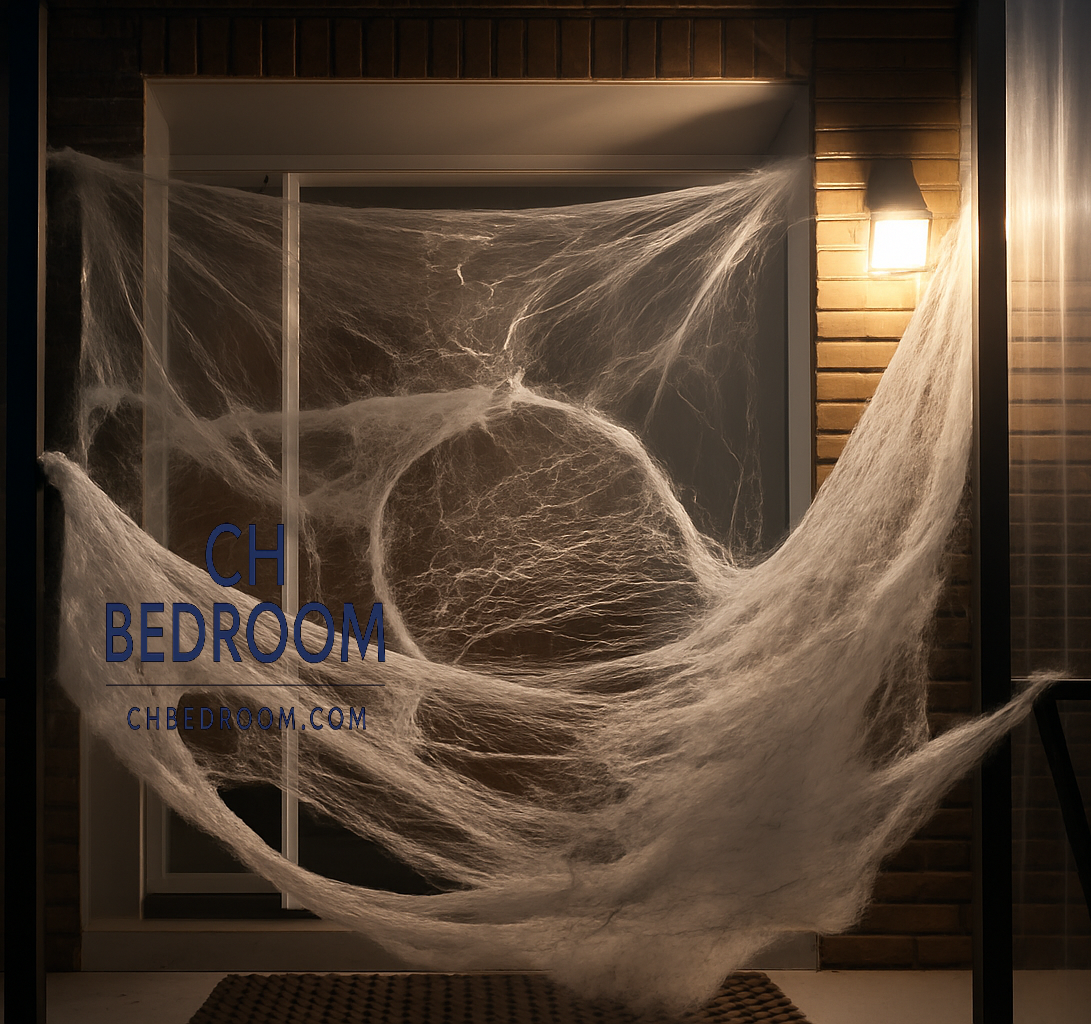 Halloween spider web decoration outdoor #canada #montreal #quebec #ontario #ottawa #halloweencanada #halloweendecoration #buyhalloweendecoration #cheaphalloweendecoration #halloweendecorationincanada #spiderweb #outdoorhalloweendecoration