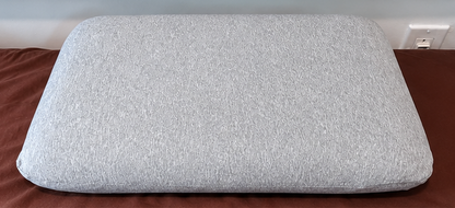 Orthopedic Memory Foam Pillow with Bamboo Cover + 2 Cotton Pillowcases