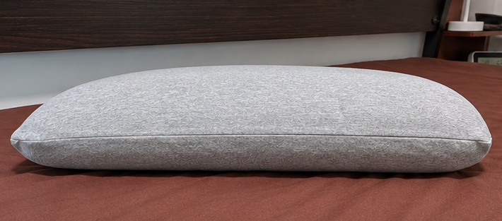 Orthopedic Memory Foam Pillow with Bamboo Cover + 2 Cotton Pillowcases