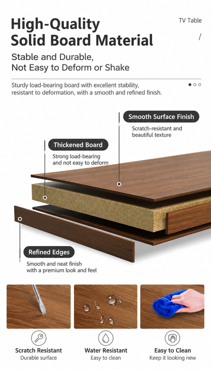 Modern Walnut Coffee Table with Black Steel Frame